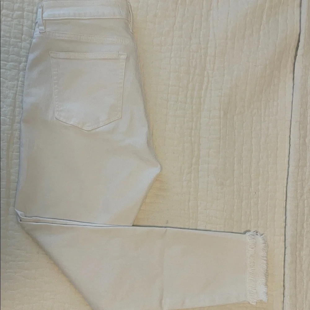 LOFT Women's Skinny Jeans in white - Picture 1 of 7